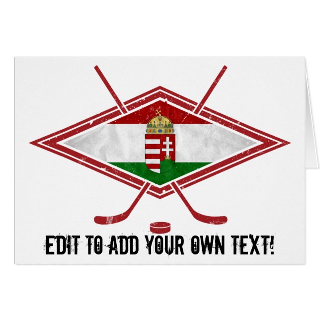 Logo de hockey magyar hongrois (Devant horizontal)