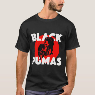 logo de la bande de pumas noir nouveau T-shirt cla