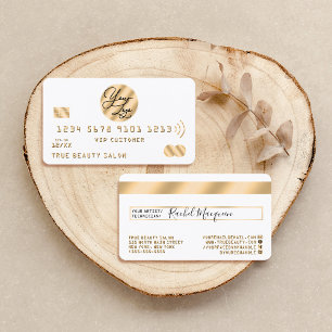 Logo de la carte de crédit moderne Gold Black