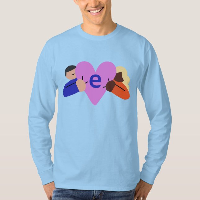 Logo de la compassion EH T-shirt à manches longues (Devant)