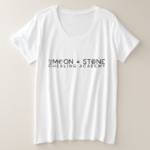 Logo de la Lune + Stone Healing Academy T-Shirt