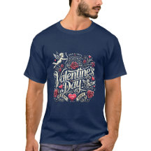 Logo de la Saint Valentin pour T-Shirts