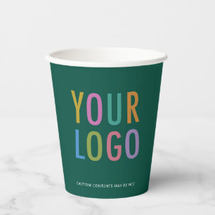 Logo de la société de gobelets en papier pour café