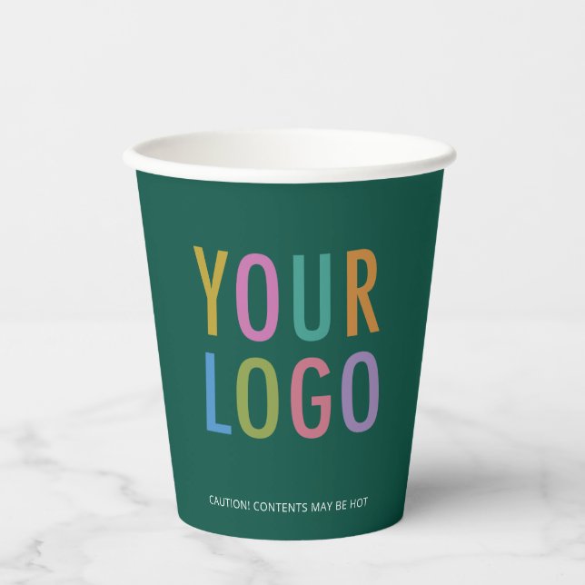 Logo de la société de gobelets en papier pour café (Recto)