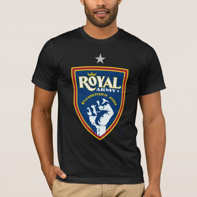 Logo de l'Armée royale du Canada T-shirt Dark Mens (Devant)