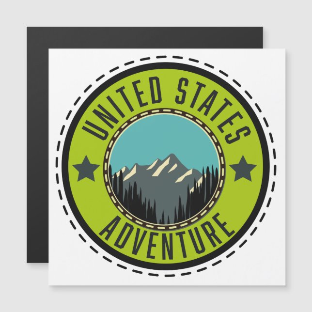 logo de l'Aventure des États-Unis (Devant / Derrière)