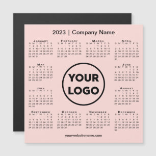 Logo de l'entreprise Calendrier 2023 sur Coral Pin