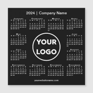 Logo de l'entreprise Calendrier 2024 sur Black Mag