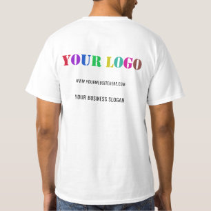 Logo de l'entreprise et Modèle de T-Shirt d'entrep