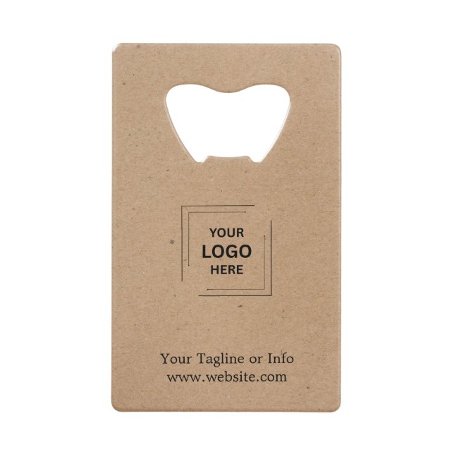 Logo de l'entreprise Kraft rustique pour la marque (Devant)