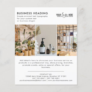 Logo de l'entreprise personnalisé Photo Flyer mark