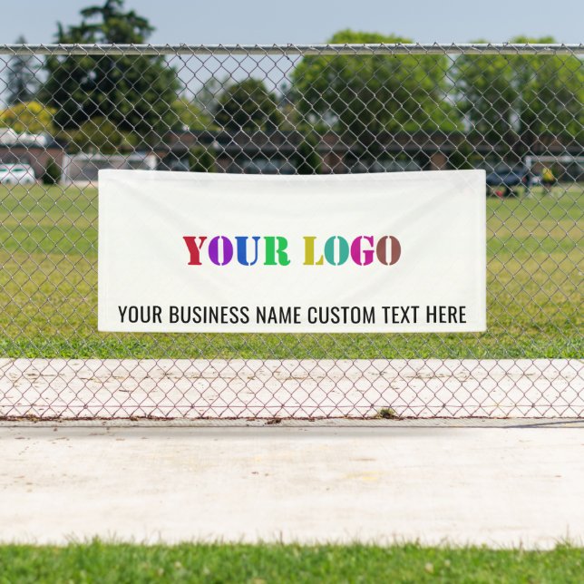 Logo de l'entreprise personnalisée et Bannière pro (En situation)