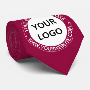 Logo de l'entreprise personnalisée et Cravate de t