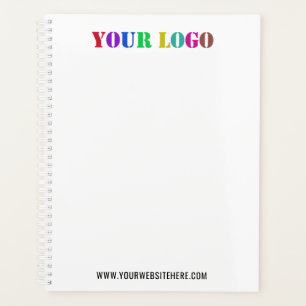Logo de l'entreprise personnalisée et planificateu