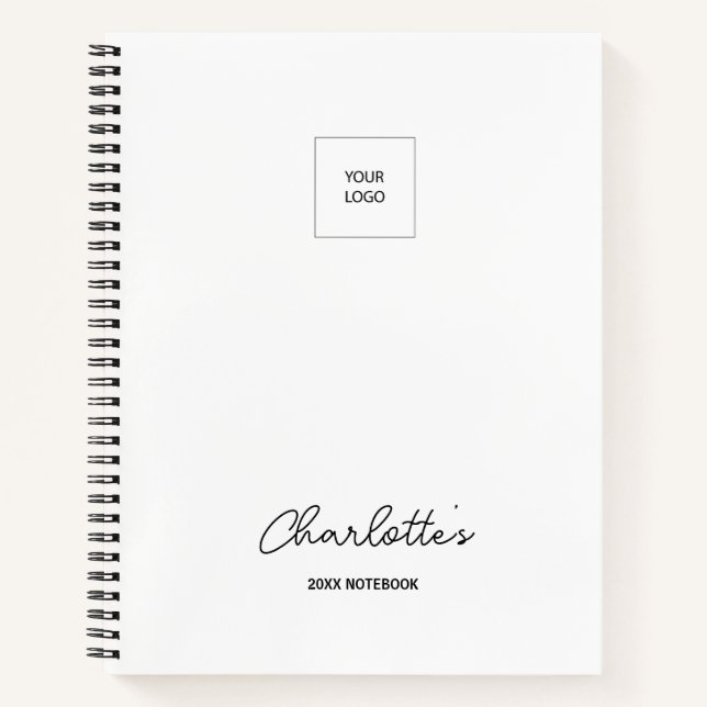 Logo de l'entreprise Simple White Elegant Carnet P (Devant)