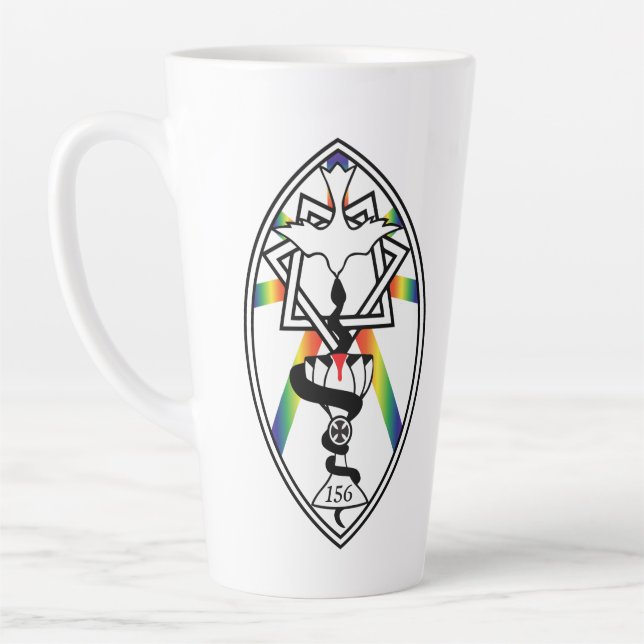 Logo de l'étoile de Babalon et fierté de Lamen Mug (Gauche)