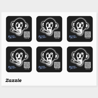 Logo de l'usine Bastard Stickers QR Code