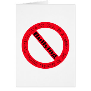 Logo de lutte contre l'intimidation par Shirley Ta