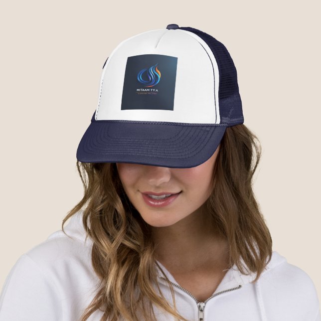 Logo de marque chaleureux Casquette minimaliste -  (En situation)