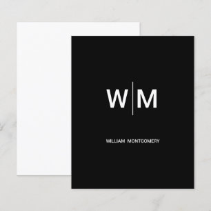 Logo de marque noire Entreprise
