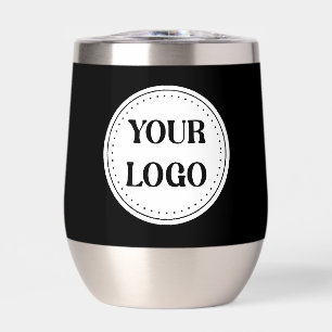 Logo de marque noire Entreprise