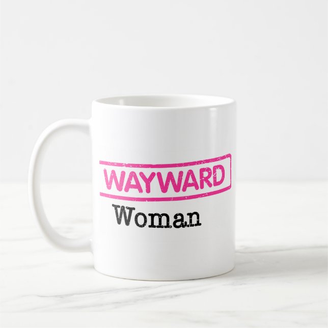 Logo de Mug avec Wayward Woman (Gauche)