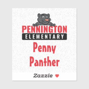 Logo de Pennington avec Sticker Durable Vinyl