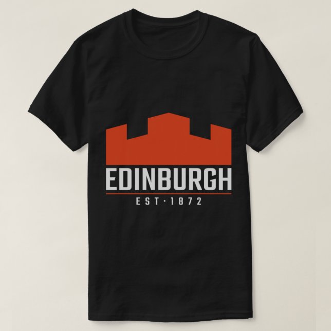 Logo de rugby d'Édimbourg 2 T-shirt indispensable (Design devant)