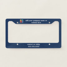 Logo de société personnalisé Entreprise Bleu Marin