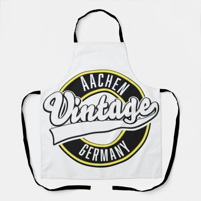 Logo de style vintage de Dortmund, tablier (Recto)