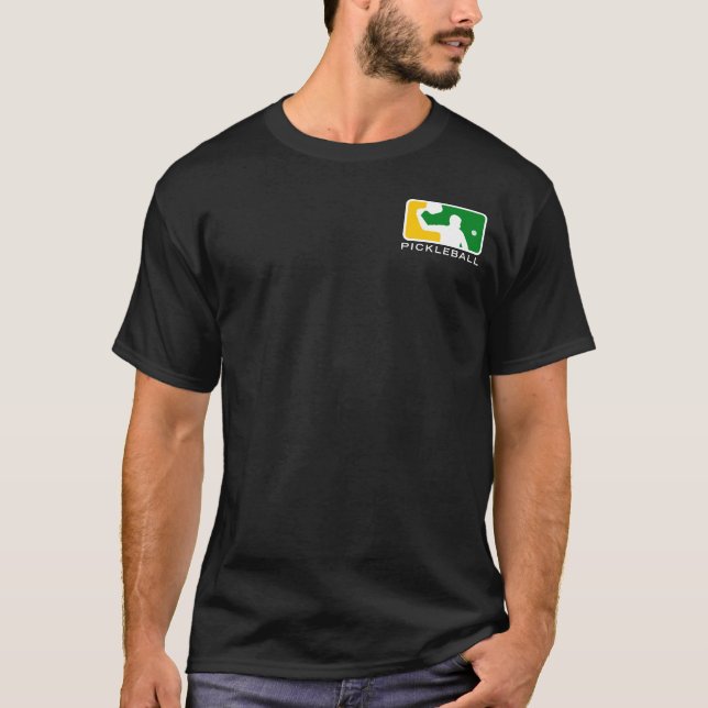 Logo de T-shirt de Pickleball de la ligue des (Devant)