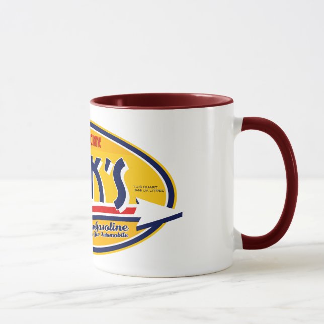 Logo de tasse de l'essence de la "étincelle" (Droite)
