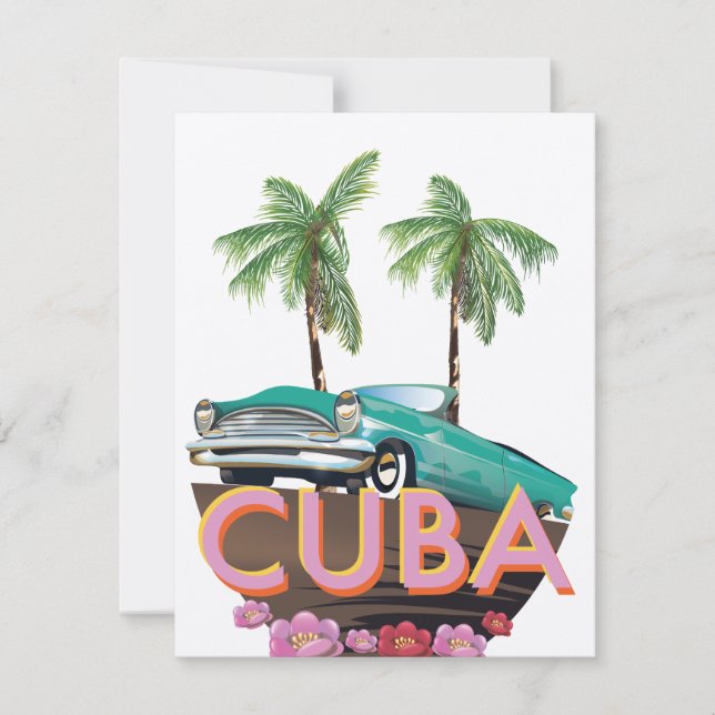 logo de voiture classique cubaine (Devant)