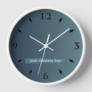 LOGO DE VOTRE ENTREPRISE, grande horloge personnal