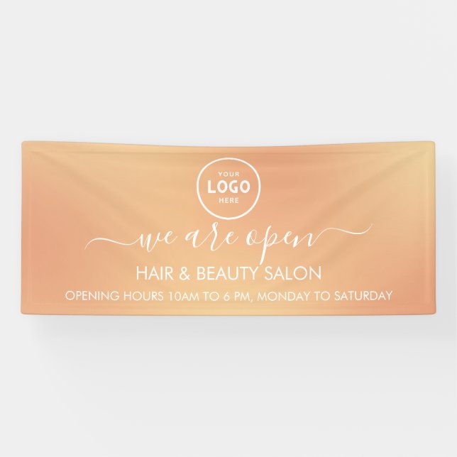 Logo d'entreprise Bannière moderne Professional 6' (Horizontal)