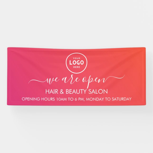 Logo d'entreprise Bannière moderne Professional 6' (Horizontal)