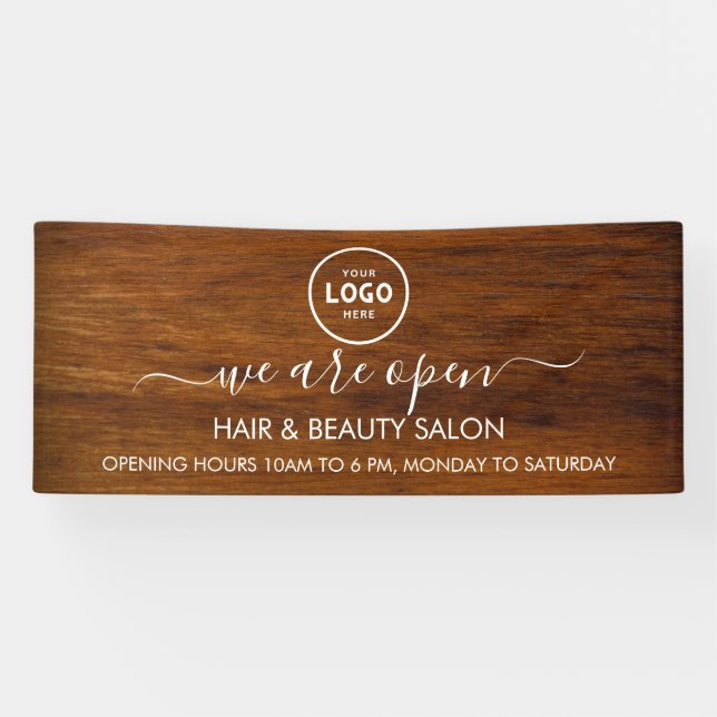 Logo d'entreprise Bannière moderne Professional 6' (Horizontal)