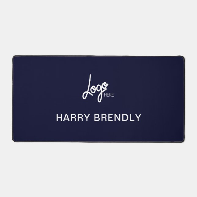 Logo d'entreprise Luxe Bureau d'entreprise Bleu ma (Recto)