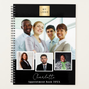Logo d'entreprise noire photo collage 2026
