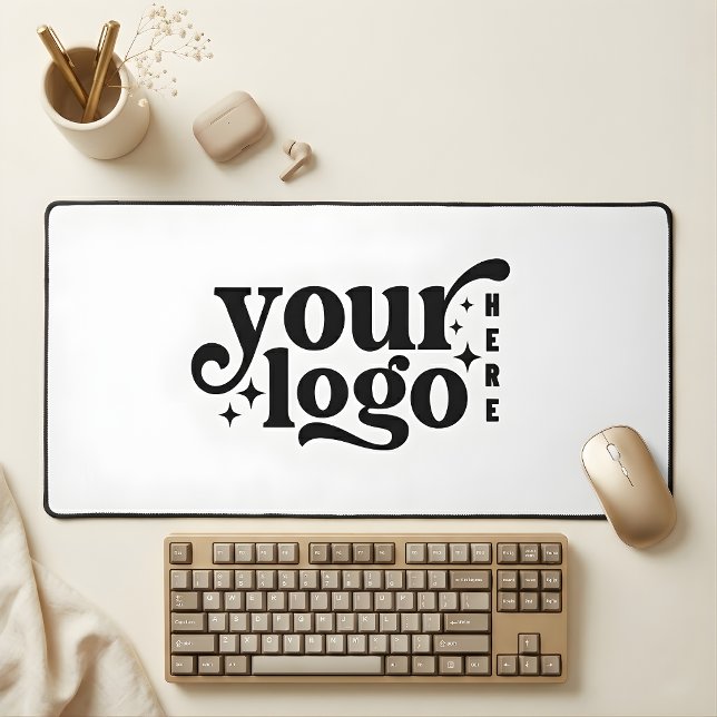 Logo d'entreprise personnalisé (Custom Company Business Logo Branded Desk Mat
)