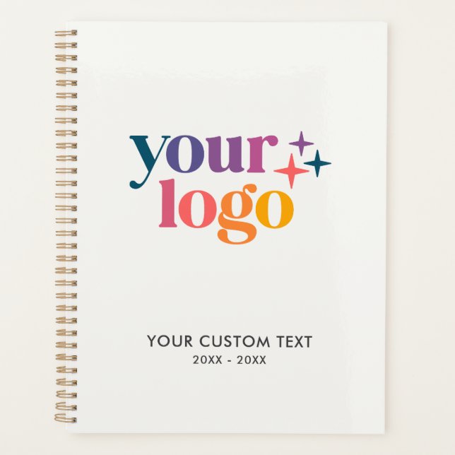 Logo d'entreprise personnalisé blanc cassé (Devant)