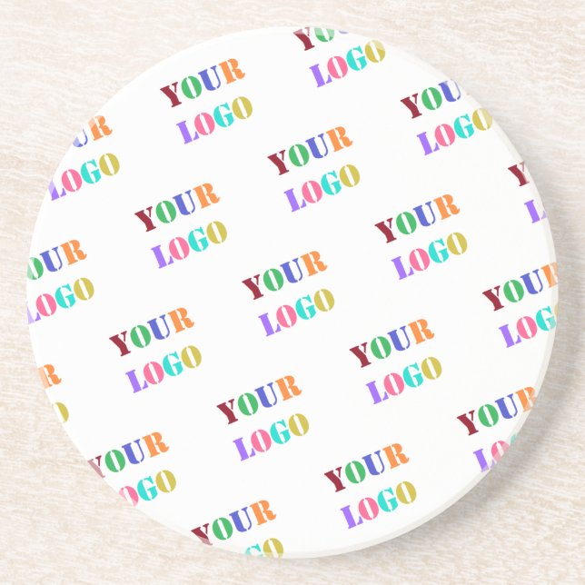 Logo d'entreprise personnalisé Dessous de verre pr (Devant)