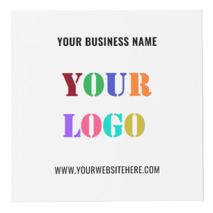 Logo d'entreprise personnalisé et Cube promotionne