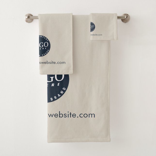 Logo d'entreprise personnalisé et site Web de l'en (En situation)