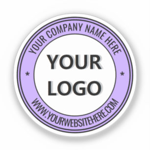 Logo d'entreprise personnalisé et Sticker d'entrep