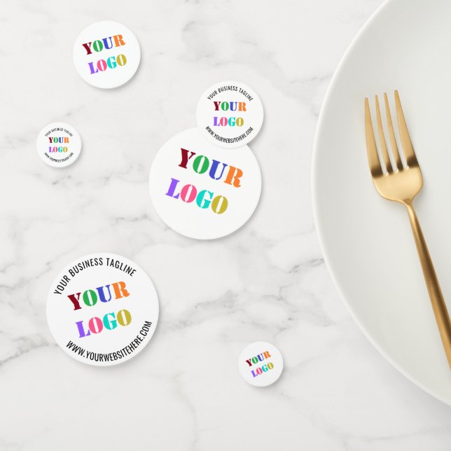 Logo d'entreprise personnalisé Modèle Confetti pro (Groupe)