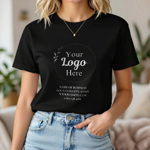 Logo d'entreprise pour le personnel T-shirt de mar