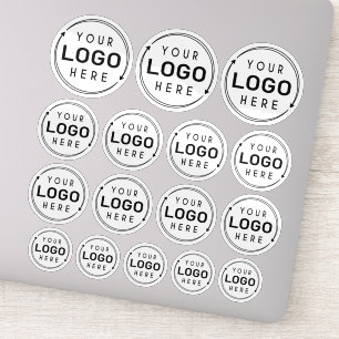 Logo d'entreprise Taille des variétés 16 Stickers