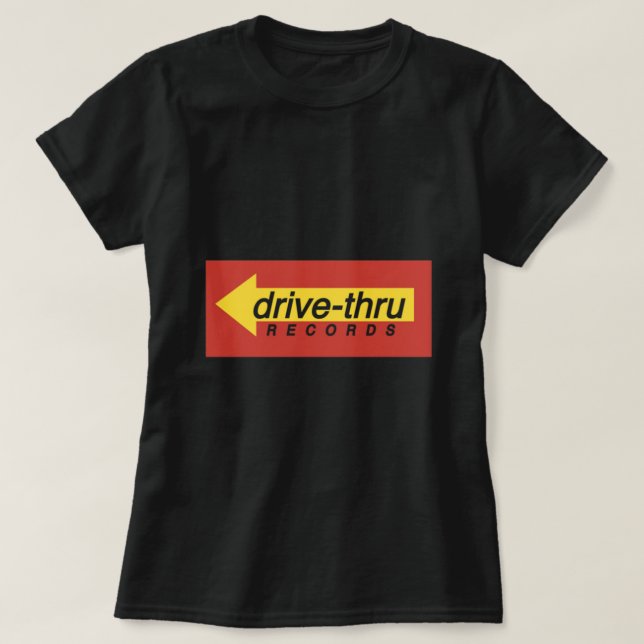 Logo des disques Drive-Thru Classic T-Shirt Essent (Design devant)