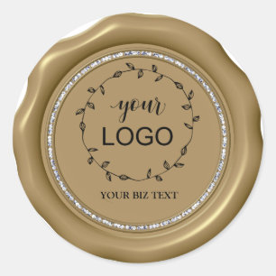 *~* LOGO Diamond Circle OR cire Stickers
